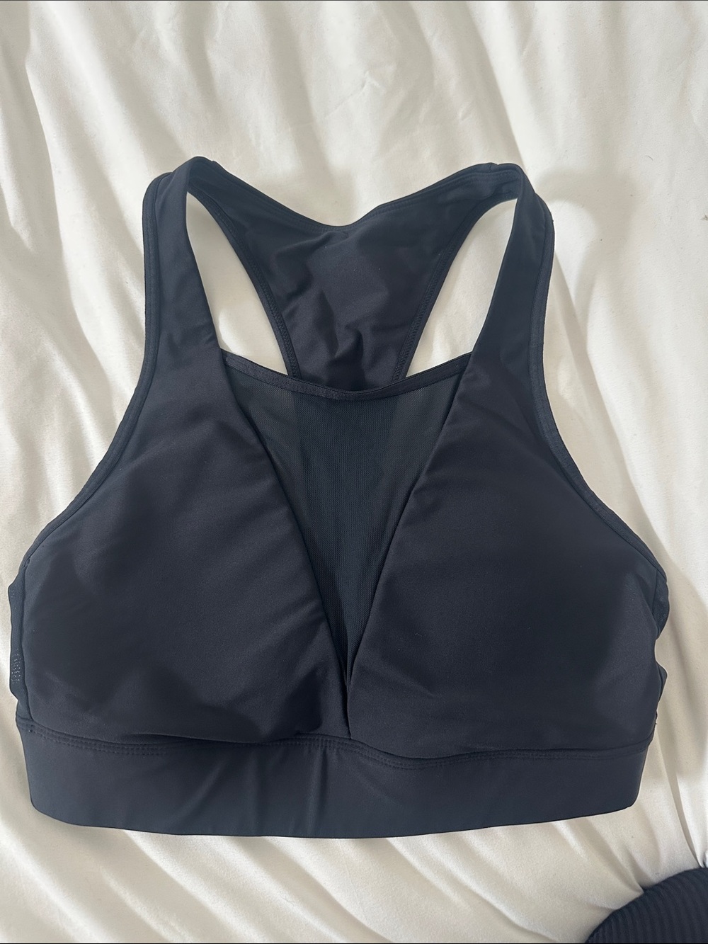 Sexy mesh sports bra